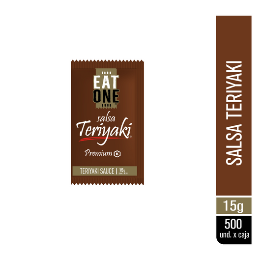 Sachet de teriyaki 15 Gramos x 500 u